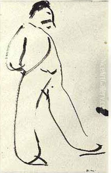 L'homme Oil Painting by Albert Marquet