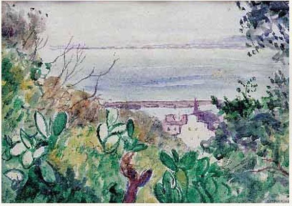 Alger, La Campagne Oil Painting by Albert Marquet