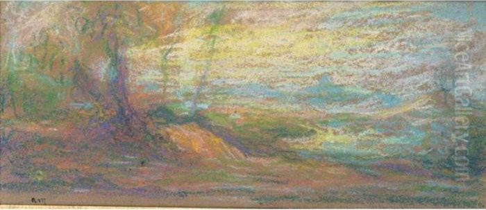 D'apres Rubens - Paysage A L'oiseleur Oil Painting by Albert Marquet