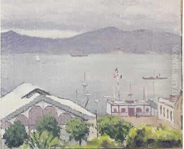 Baie
 De Vigo Espagne Oil Painting by Albert Marquet