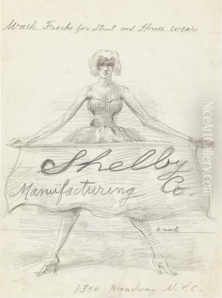 Shelby Co. Manufacturing. Oil Painting by Reginald Marsh