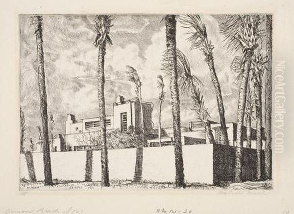 Untitled Oil Painting by Reginald Marsh