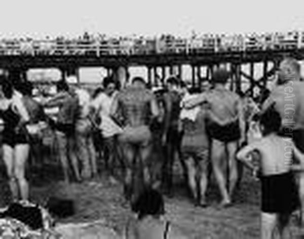 Marsh, Reginald Oil Painting by Reginald Marsh