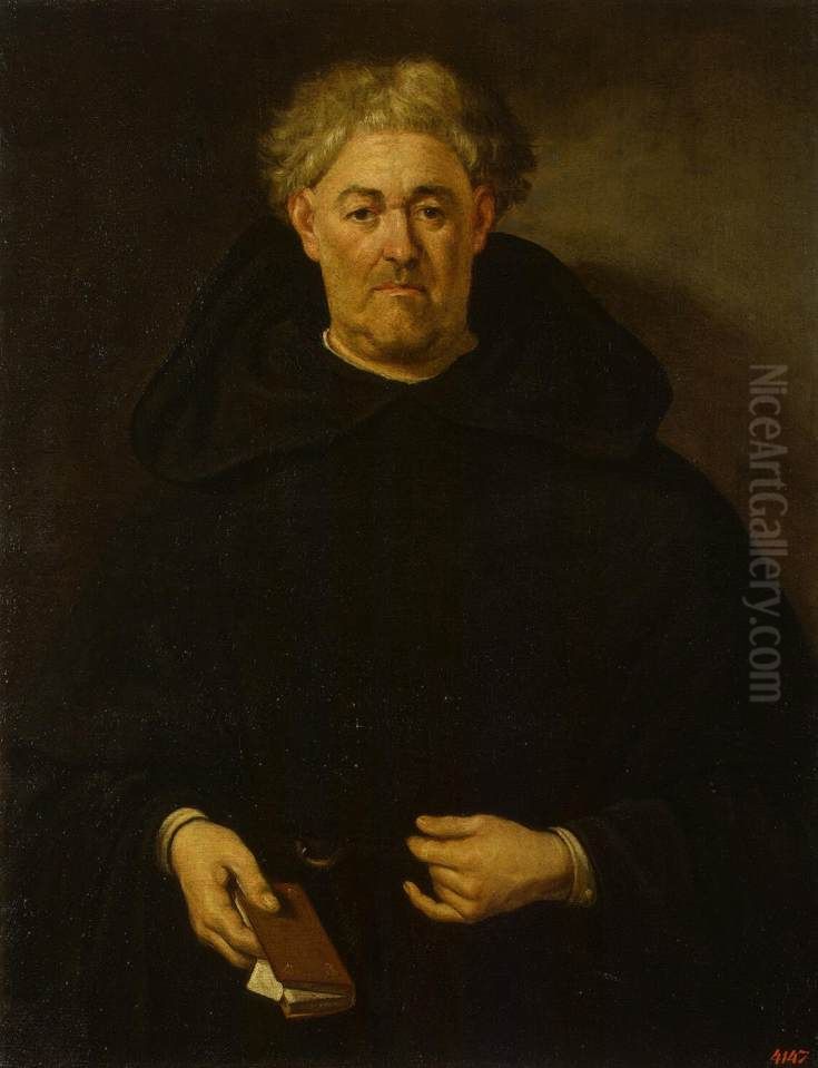 Portrait of a Monk Oil Painting by Juan de Pareja