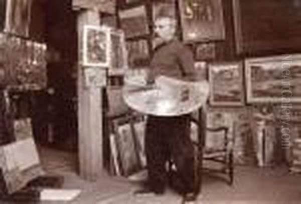 (toulouse, 1860 - Labastide-du-vert, 1943)
 Le 27 Novembre 1904 Oil Painting by Henri Martin