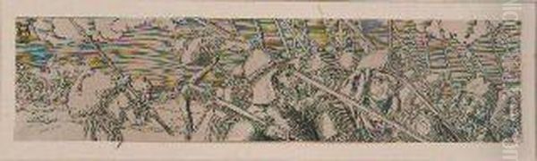 A) Oil Painting by Alberto Martini