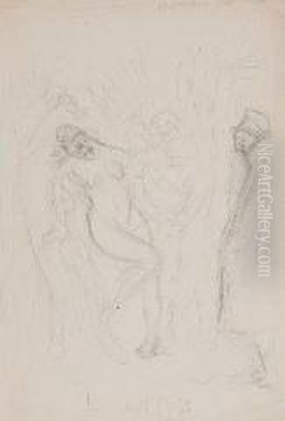 A) Oil Painting by Alberto Martini