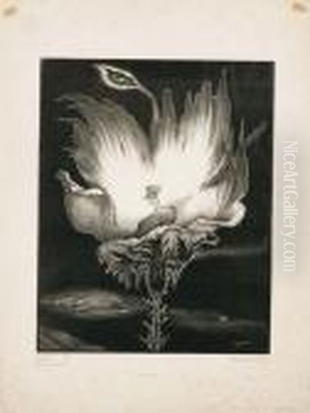 Amore - 1914 Oil Painting by Alberto Martini