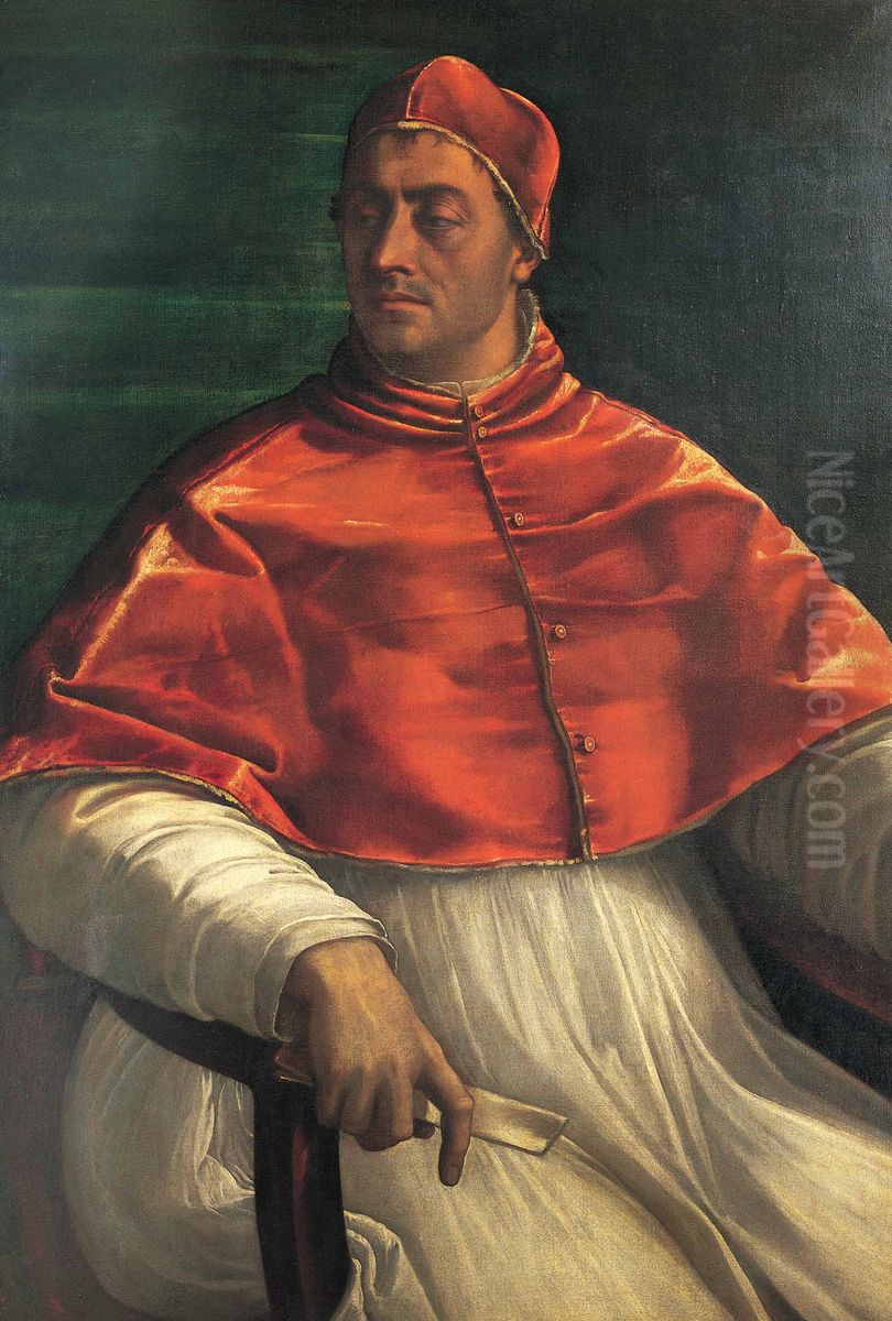 Portrait of Pope Clement VII Oil Painting by Sebastiano Del Piombo