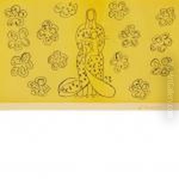 Vierge Et L'enfant Oil Painting by Henri Matisse