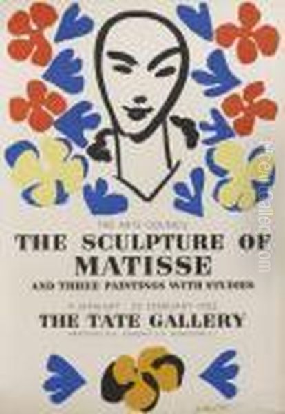 Visage Oil Painting by Henri Matisse