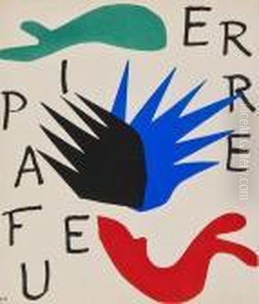 Pierre A Feu Oil Painting by Henri Matisse
