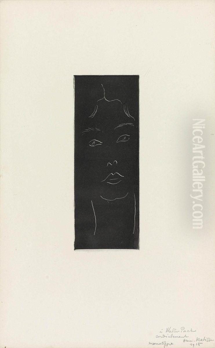 Emma Au Long Cou I Oil Painting by Henri Matisse