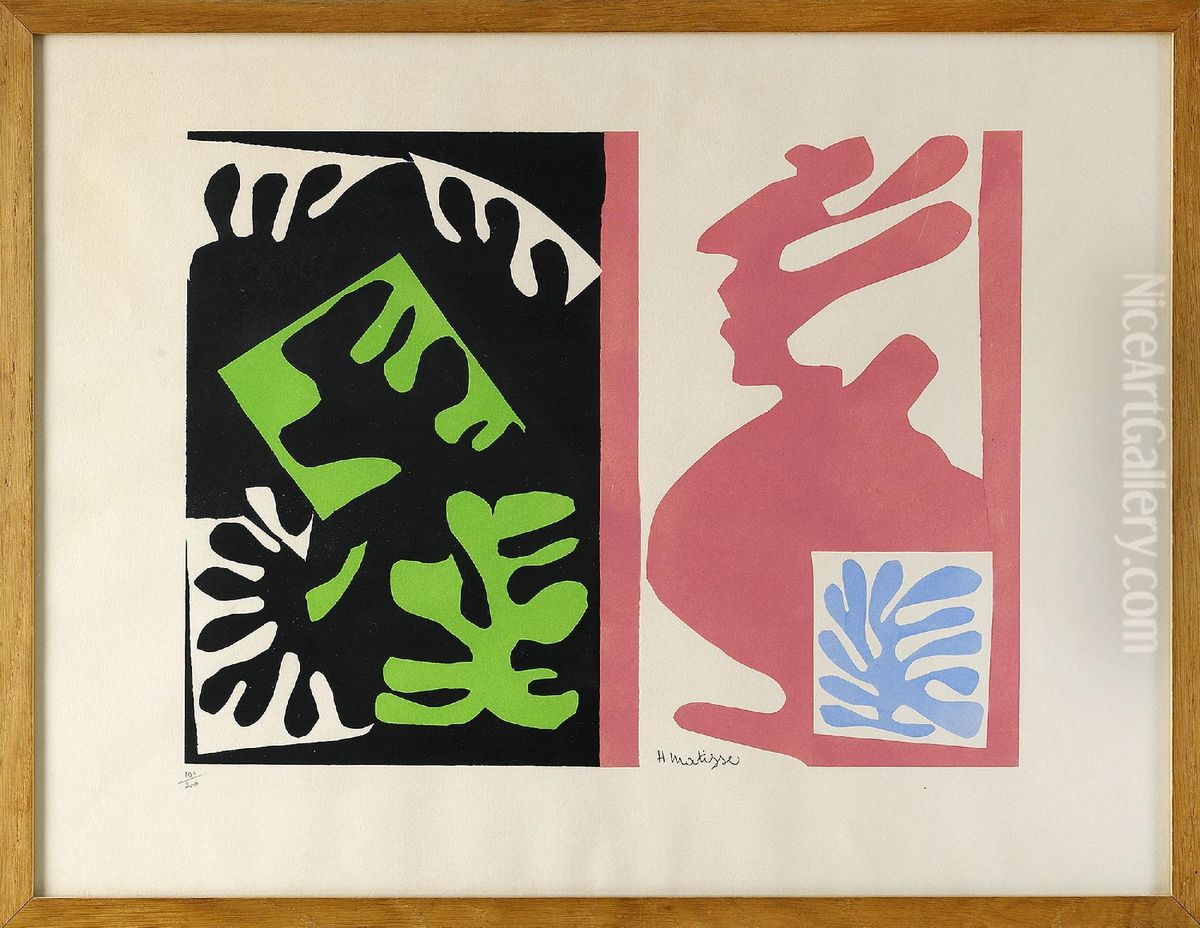 Composition Oil Painting by Henri Matisse