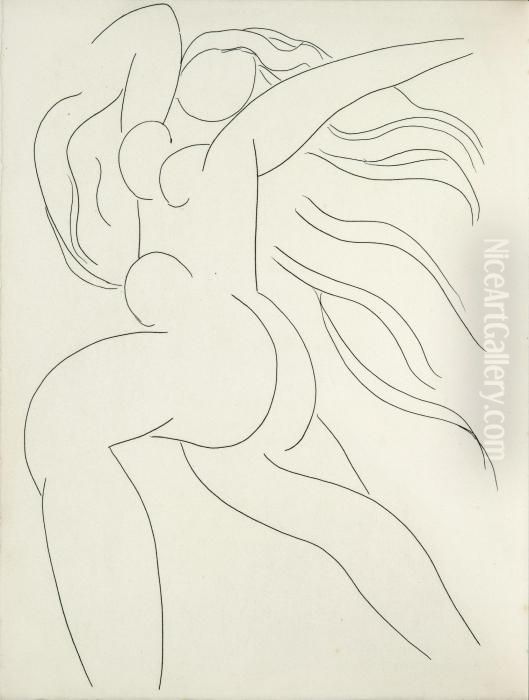 Poesies Oil Painting by Henri Matisse