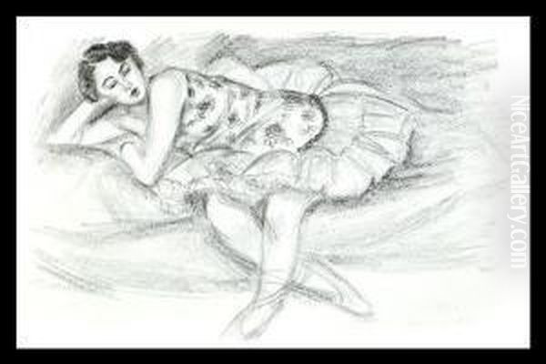 Danseuse Au Divan Oil Painting by Henri Matisse