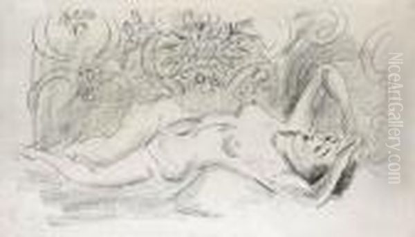 Nu, Etude De Torsion Du Corps Oil Painting by Henri Matisse