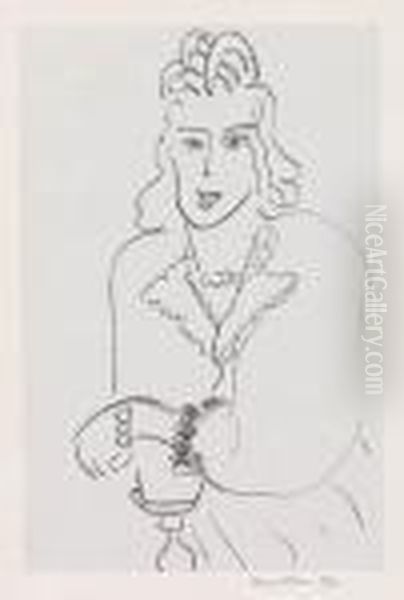 Etude De Femme Oil Painting by Henri Matisse