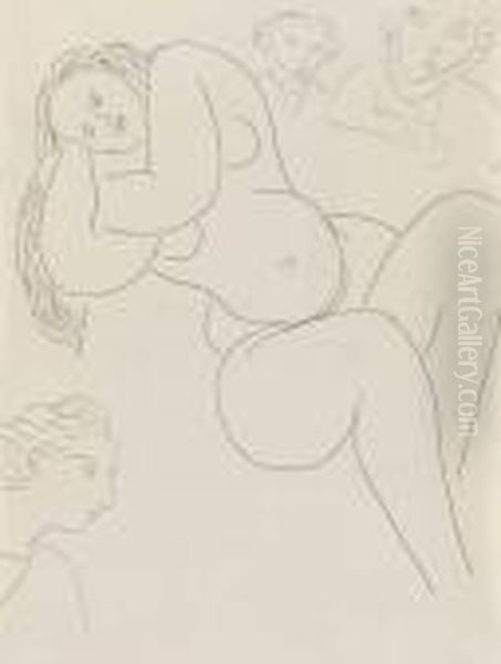 Poesies Oil Painting by Henri Matisse