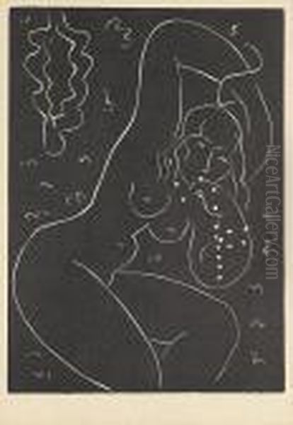 Nu Au Bracelet (duthuit 725) Oil Painting by Henri Matisse