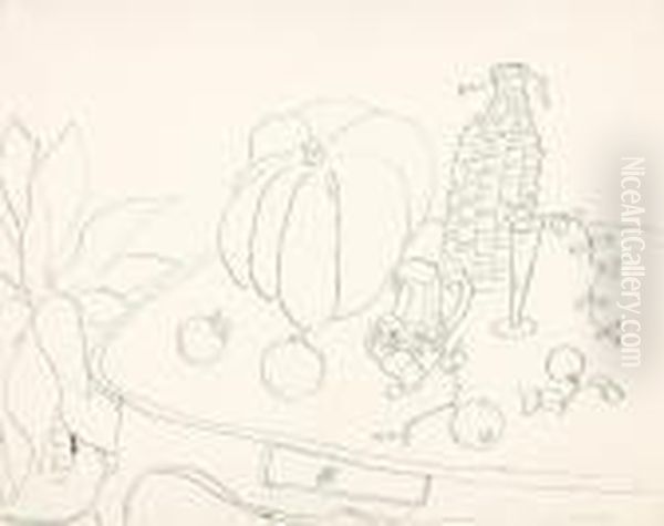 Nature Morte Au Potiron Oil Painting by Henri Matisse