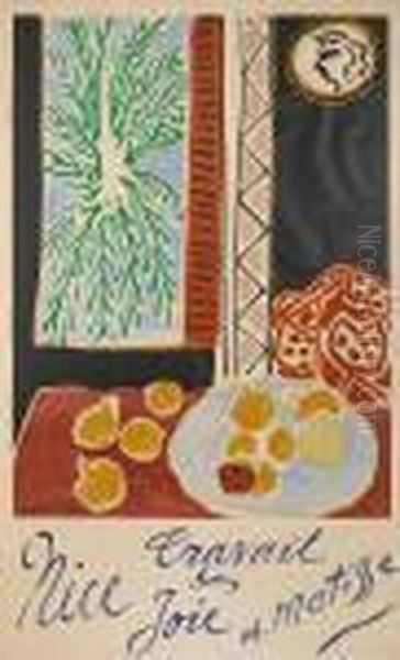 Nice, Travail And Joie Oil Painting by Henri Matisse