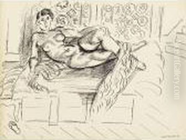 Nu Oil Painting by Henri Matisse