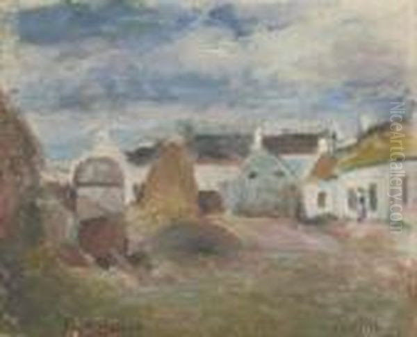 Cour De Ferme En Bretagne Oil Painting by Henri Matisse