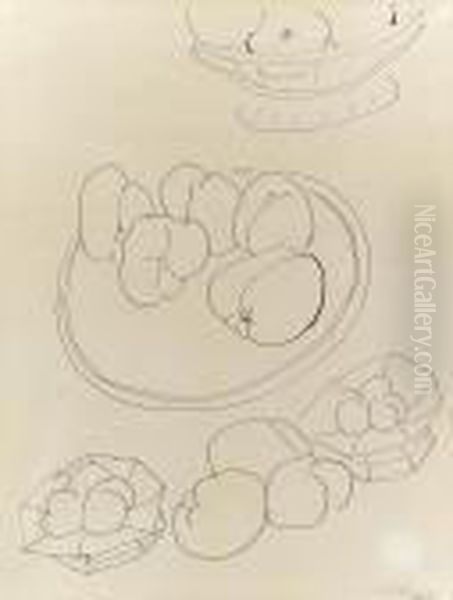 Nature Morte Aux Coupes De Fruits Oil Painting by Henri Matisse