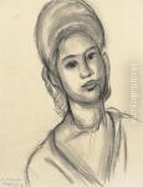 Martiniquaise Oil Painting by Henri Matisse