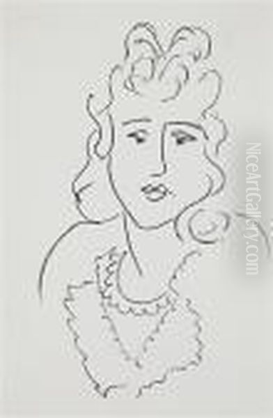 Buste De Femme Oil Painting by Henri Matisse