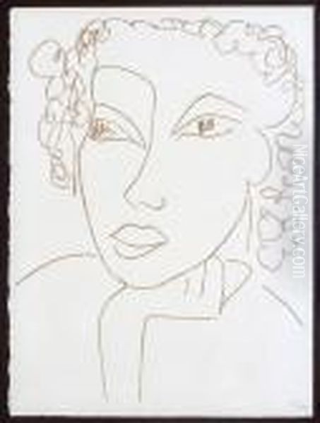 Lied Dement, From Poesies Antillaises Oil Painting by Henri Matisse