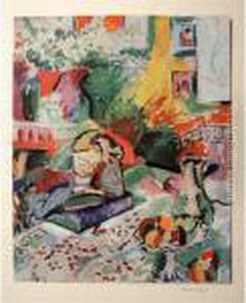 Die Lekture Oil Painting by Henri Matisse