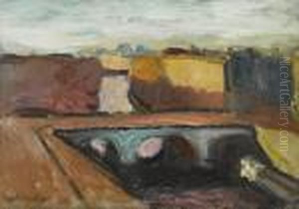 Vue De La Seine, Le Pont Saint-michel Oil Painting by Henri Matisse