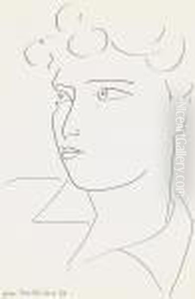 Portrait De Femme Oil Painting by Henri Matisse