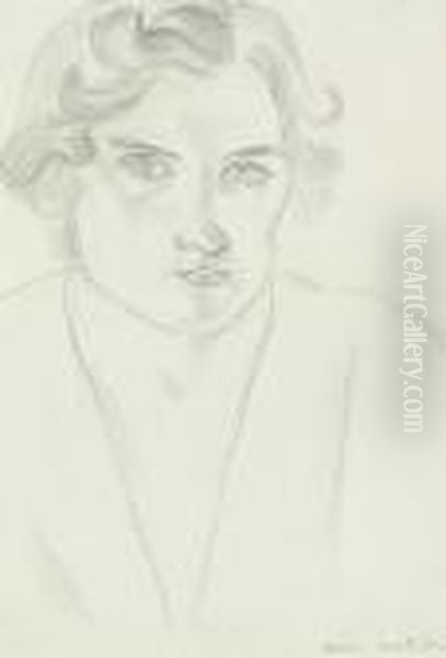 Portrait De Femme Oil Painting by Henri Matisse