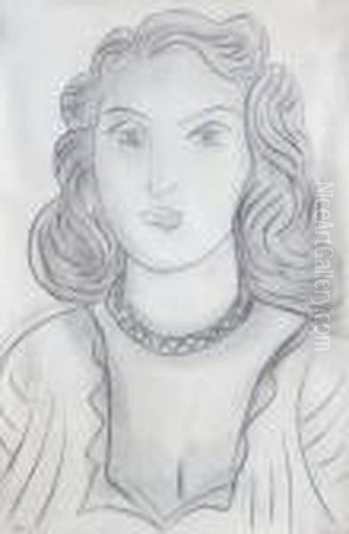 Portrait De Femme Oil Painting by Henri Matisse