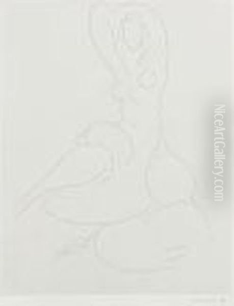 Nu Pour Cleveland Oil Painting by Henri Matisse