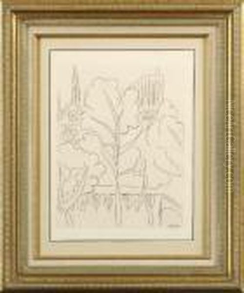 Notre Dame Oil Painting by Henri Matisse