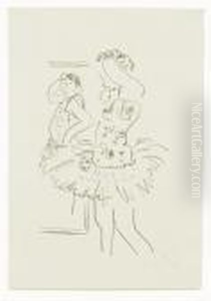 Danseuse Au Miroir Oil Painting by Henri Matisse