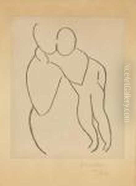 tete Voilee Oil Painting by Henri Matisse