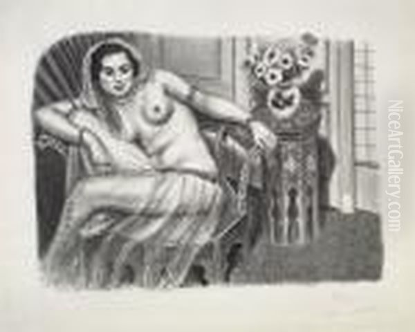 Hindoue A La Jupe De Tulle Oil Painting by Henri Matisse