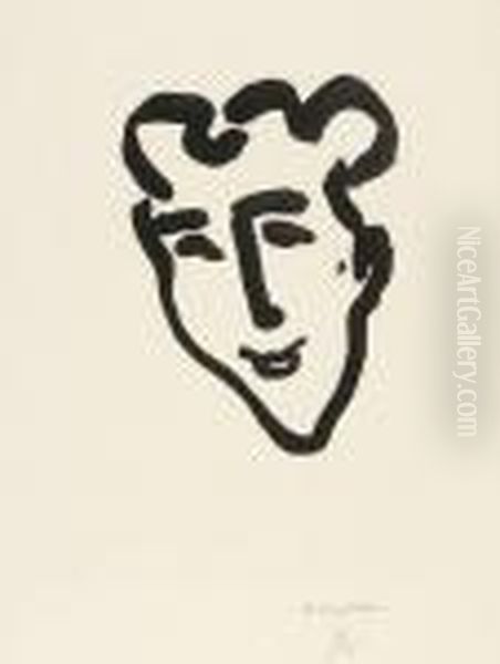 Masqueaigu Oil Painting by Henri Matisse