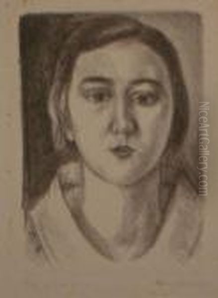 Jeune Fille Au Col D'organdi Oil Painting by Henri Matisse