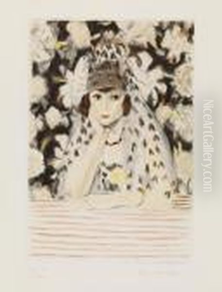 Espagnole A La Mantille Oil Painting by Henri Matisse