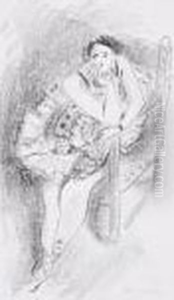 Danseuses Au Fauteuil De Bois Oil Painting by Henri Matisse