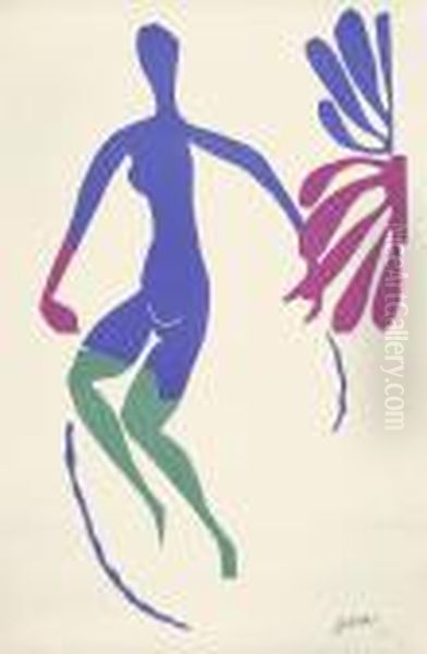 Nu Bleu Iii Oil Painting by Henri Matisse