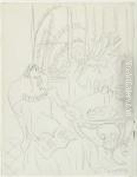 Jeune Femme Assise Dans Un Interieur Oil Painting by Henri Matisse