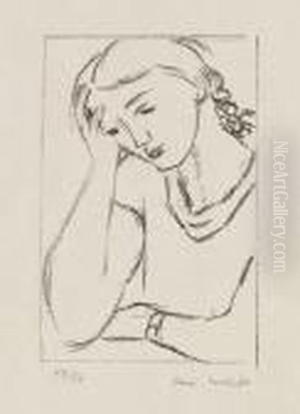 Lassitude. Oil Painting by Henri Matisse