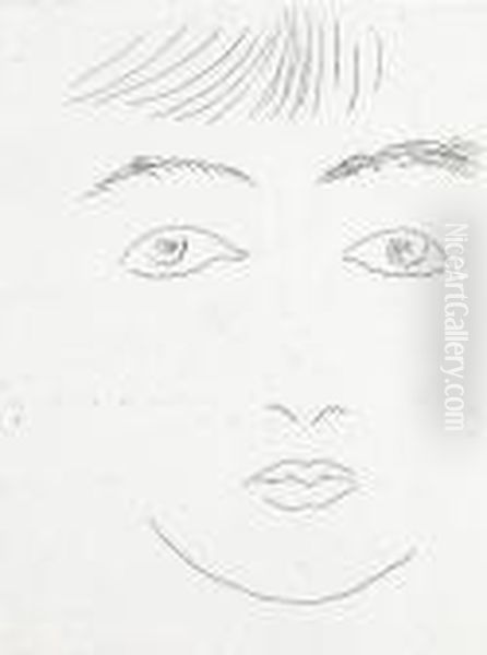 Josette Gris Oil Painting by Henri Matisse